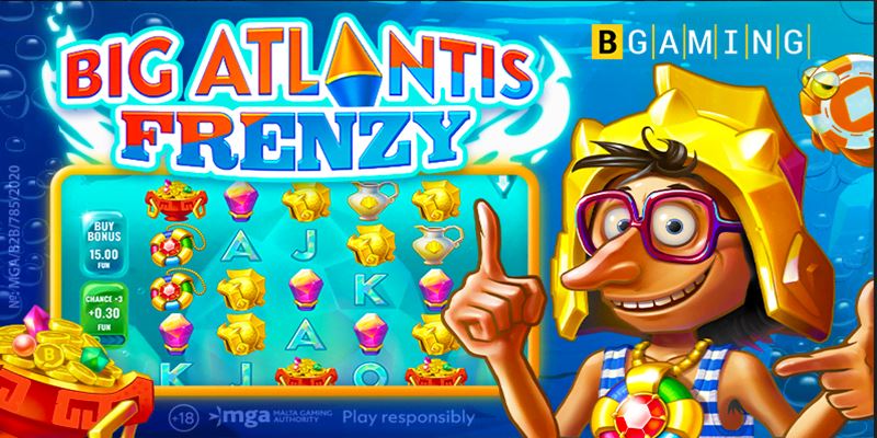 Big Atlantics Frenzy Spielautomat Logo Big Atlantics Frenzy Spielautomat