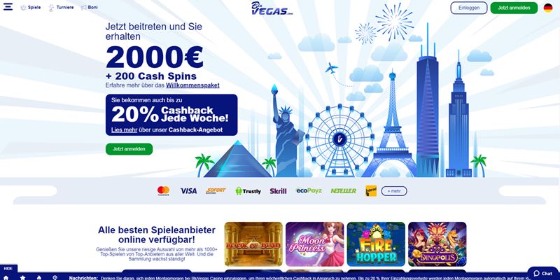BluVegas Casino Test