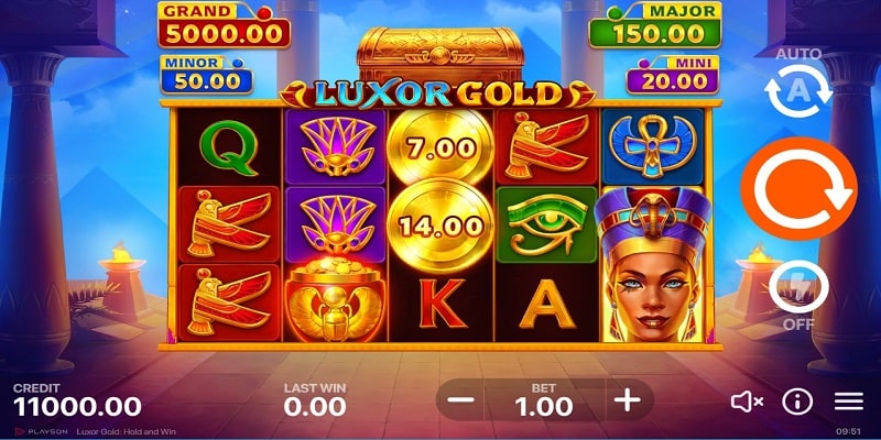 Luxor Gold: Hold and Win (Playson)