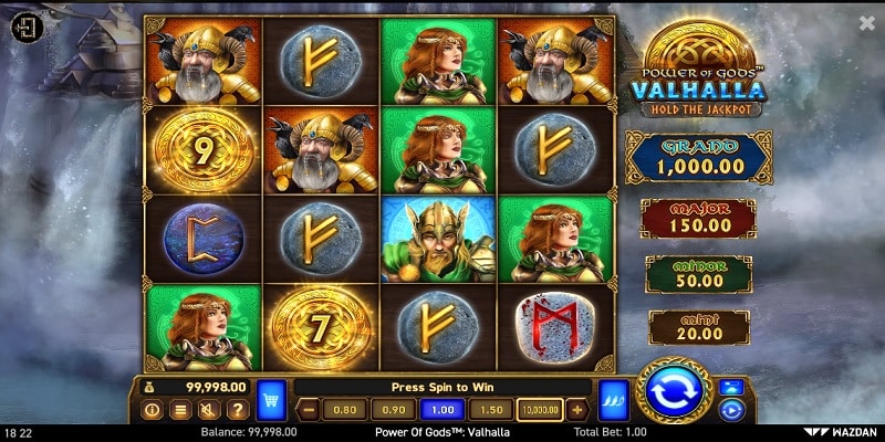 Power of Godstm: Valhalla Hold the Jackpot (Wazdan)