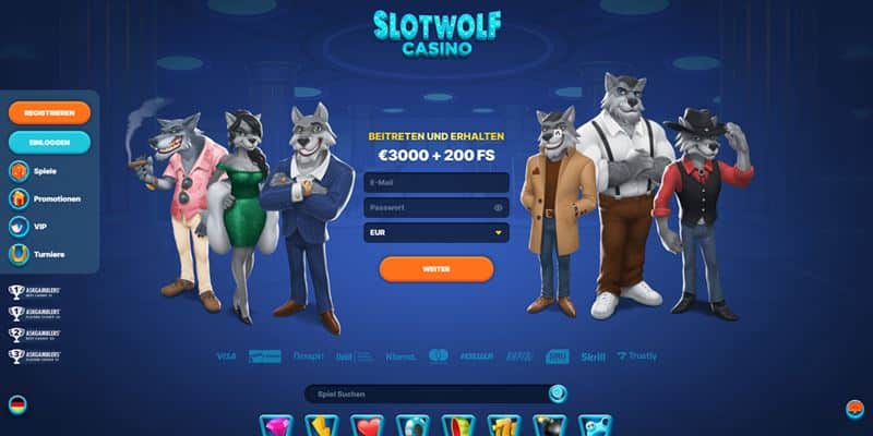 Slot Wolf Casino Test