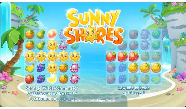 Sunny Shores Slot Symbole