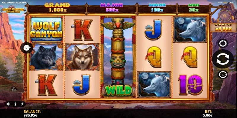 Wolf Canyon: Hold & Win (iSoftBet)