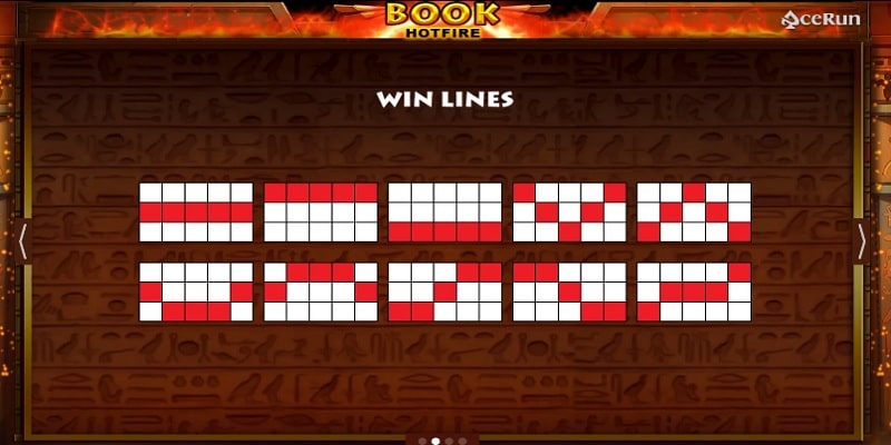 Book Hotfire Win Lines