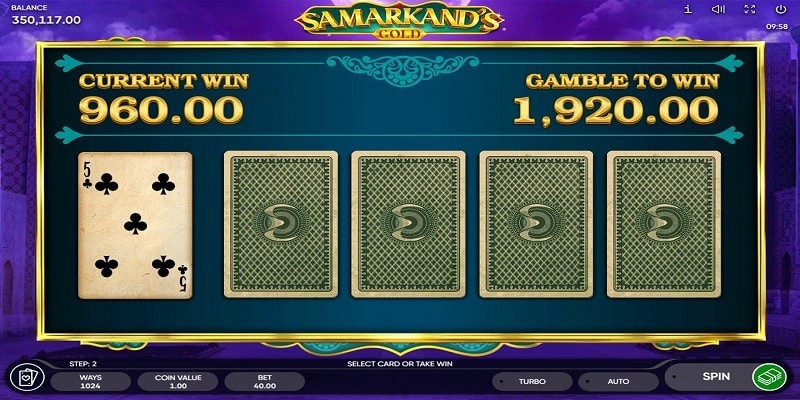 Samarkand’s Gold Gamble Feature