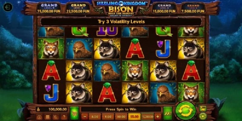 Sizzling Kingdom™: Bison Slot Review (Wazdan)