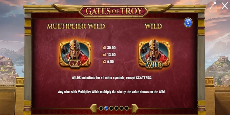 Gates of Troy Multiplier Wild