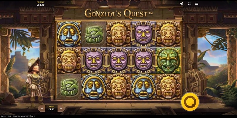 Gonzita’s Quest™ (5x3 Reels)