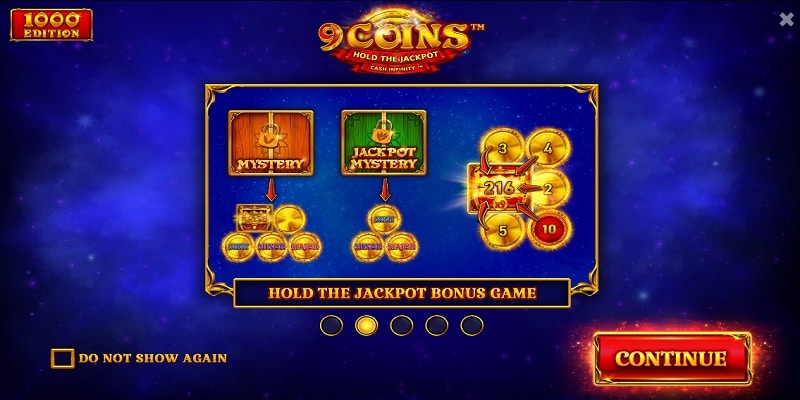 9 Coins™: 1000 Edition (Hold the Jackpot Bonus Game)