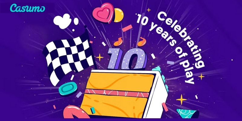 Casumo Celebrates 10 Years in iGaming Casumo Celebrates 10 Years in iGaming