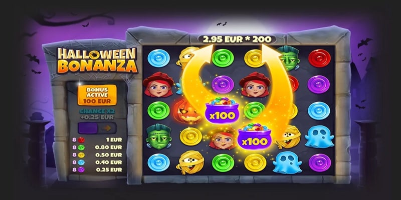 Halloween Bonanza (Multiplier Symbols)