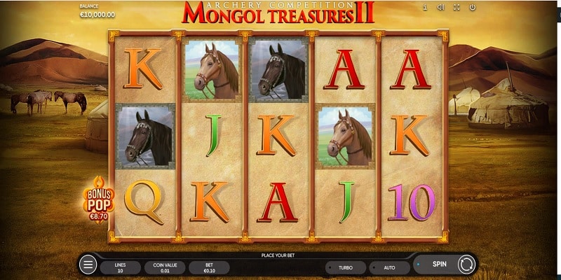 Mongol Treasure II (5x3 Reels)
