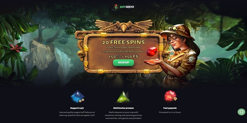 Our Slot Hunter No Deposit Bonus