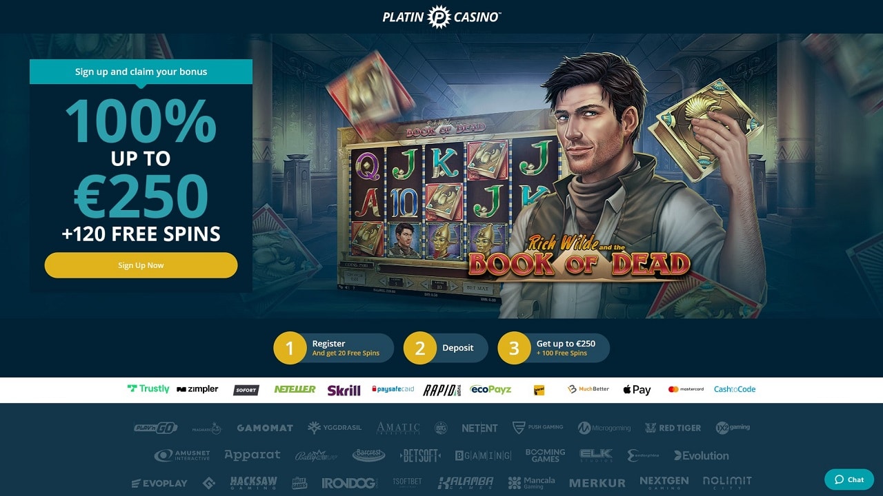 Platin Casino No Deposit Bonus
