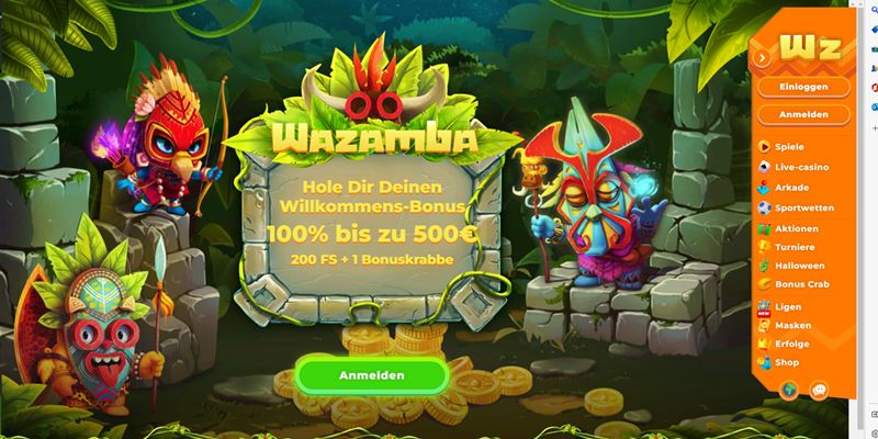 Wazamba Casino Test