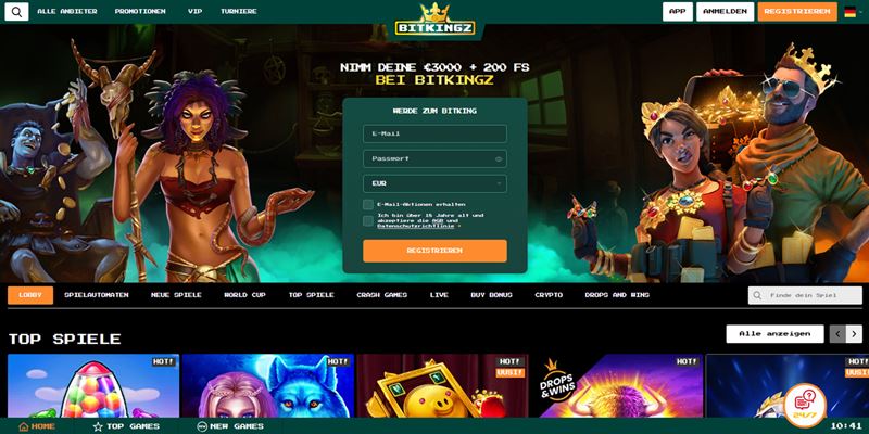 Bitkingz Casino Test