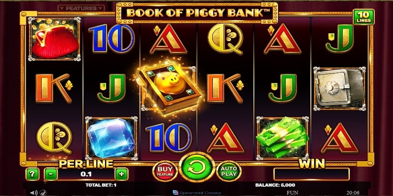 Book of Piggy Bank (Spinomenal)