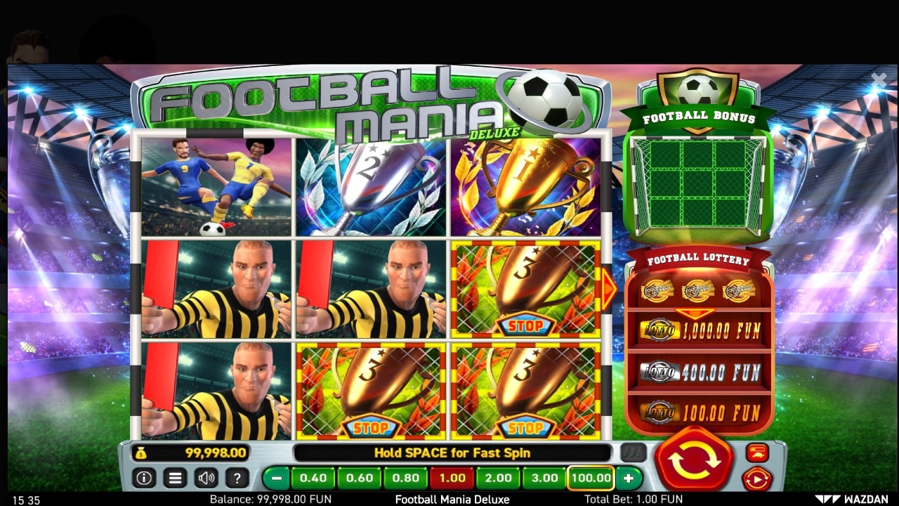 Football Mania Deluxe Wazdan