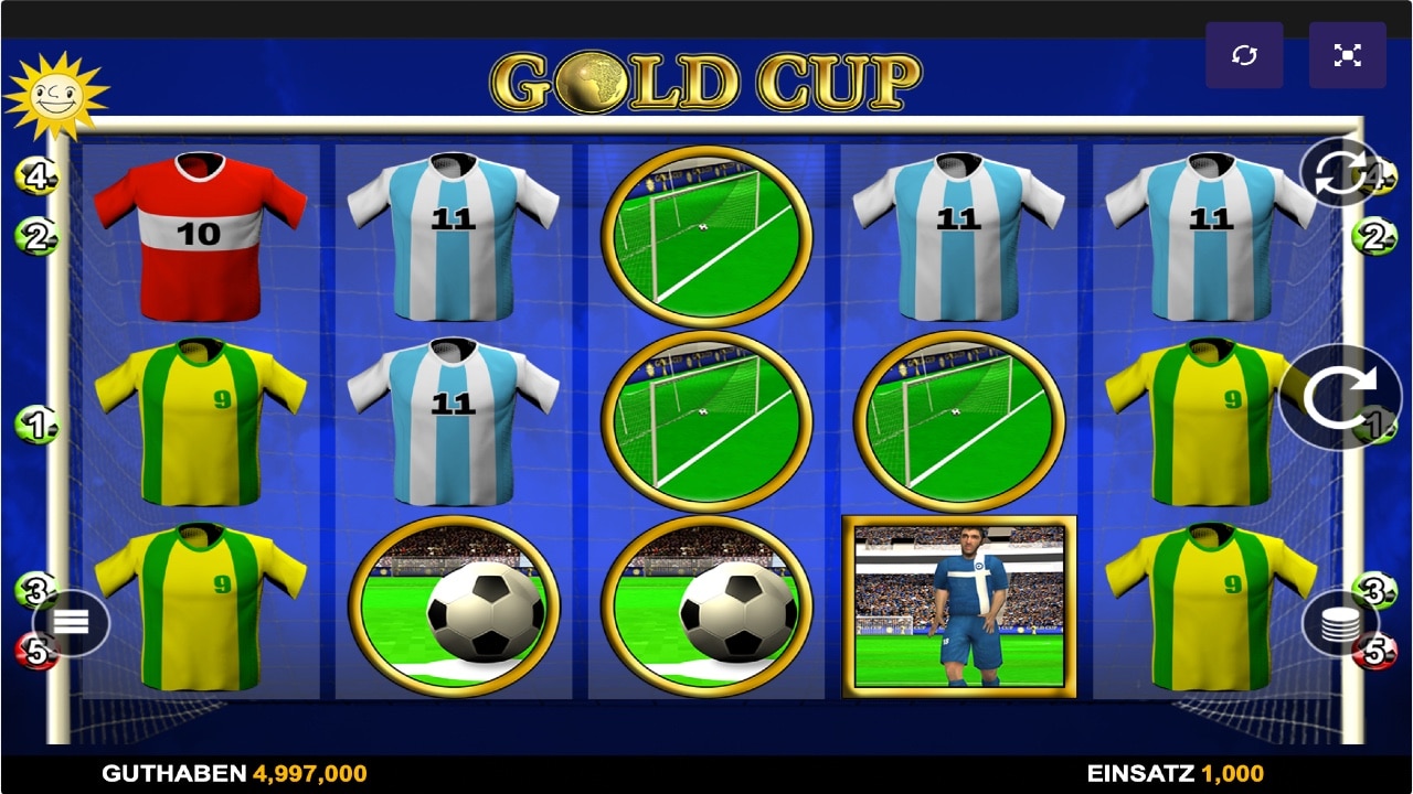 Gold Cup von Merkur Gaming