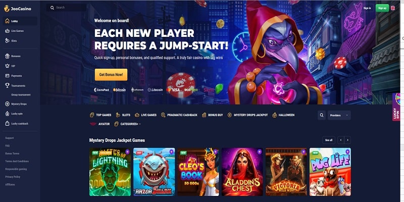 Joo Online Casino Review