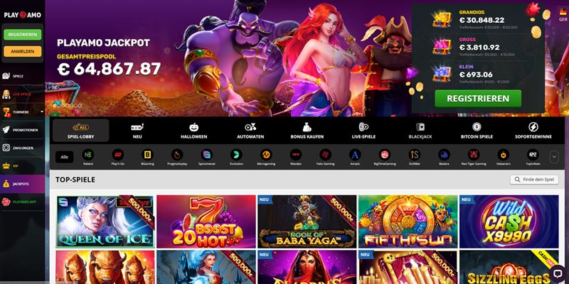 Playamo Casino Bonus