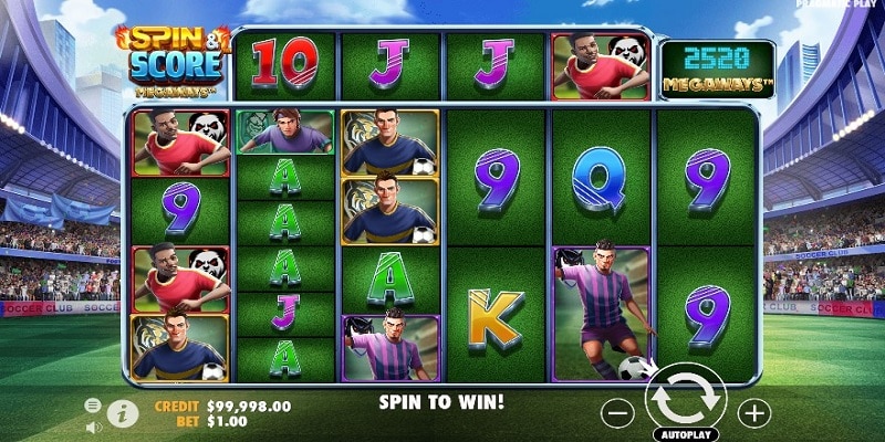 Spin & Score Megaways™ (Pragmatic Play)