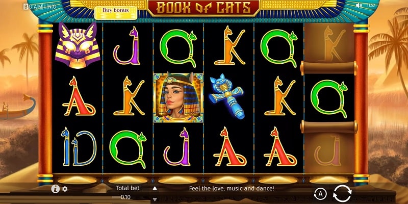 Book of Cats Bonus Slot (BGaming)