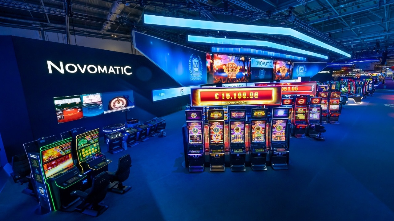 Novomatic hat auf der ICE Totally Gaming-Messe 2023 großes vor!
