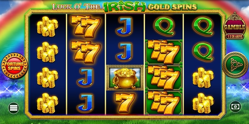 Luck O’ The Irish Gold Spins Jackpot King (Blueprint Gaming)