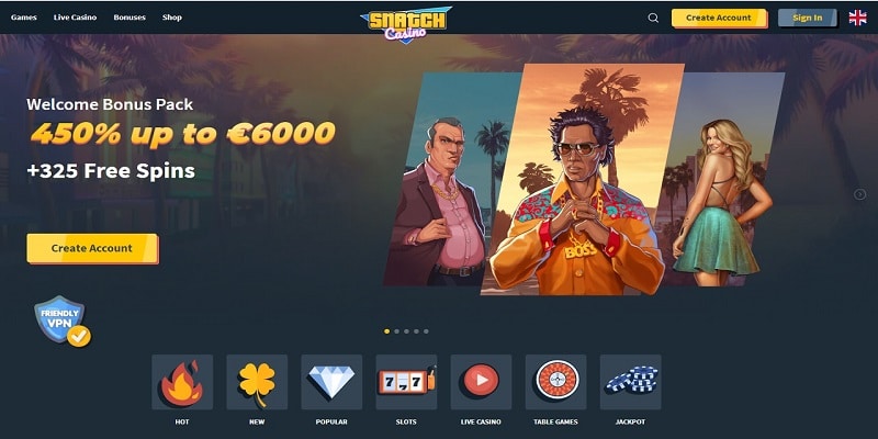 Snatch Online Casino Review