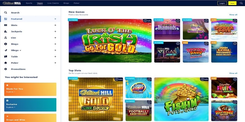 William Hill Online Casino Review