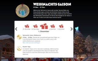 Wunderino Weihnachtssaison 2022