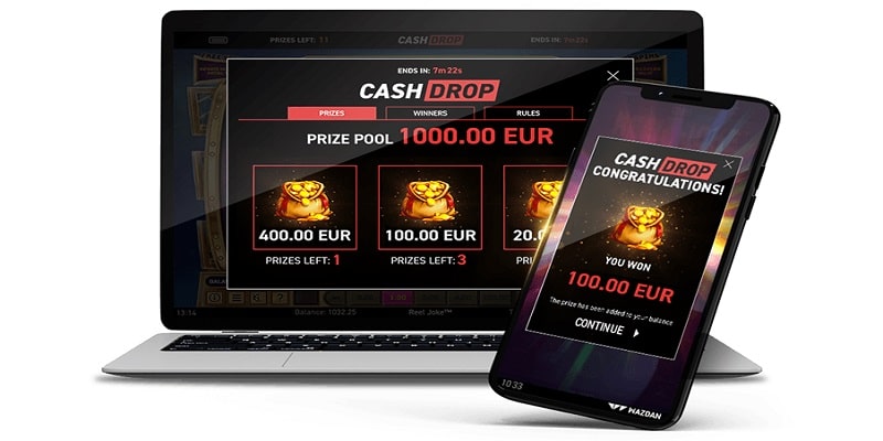 Cash Drops (Courtesy of Wazdan)