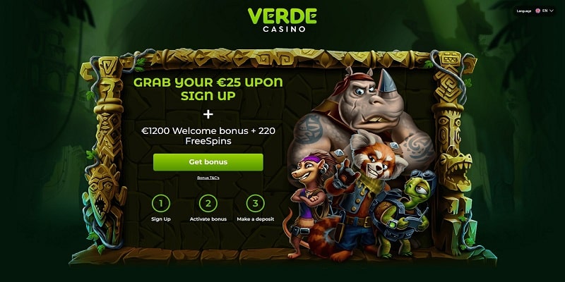 The Verde Casino No Deposit Bonus