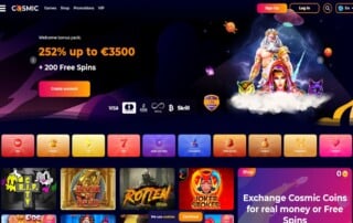 CosmicSlot Casino Test
