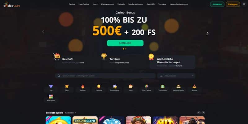 excitewin Casino Test