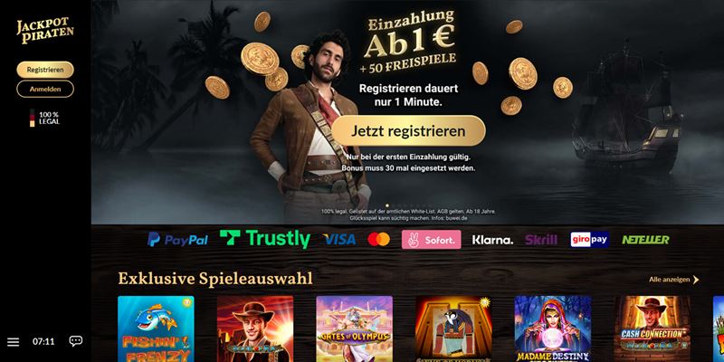 Jackpot Piraten Casino Test