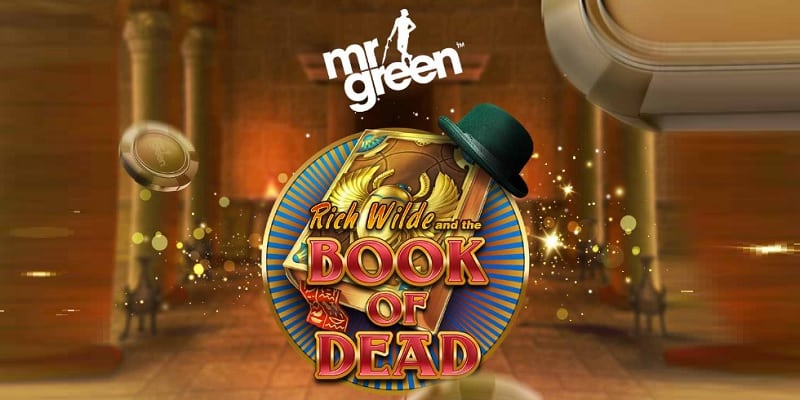 Mr Green Book of Dead casino bonus