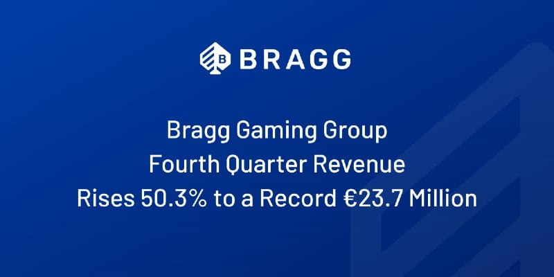 bragg gaming umsatz 2022