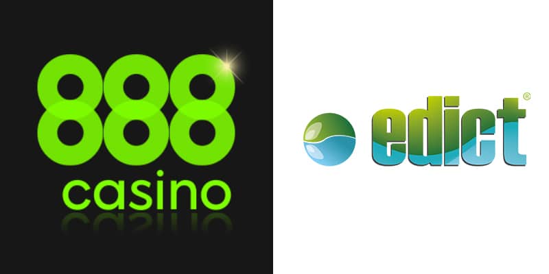 edict egaming 888casino partnerschaft