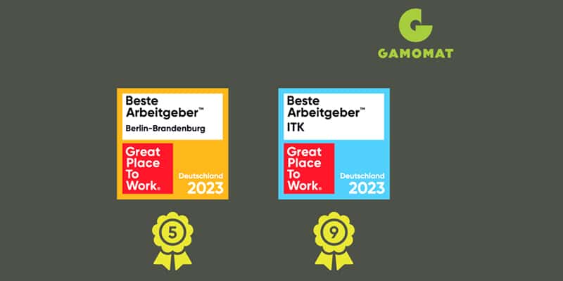 gamomat great place to work deutschland 2023