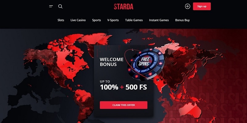 Starda Online Casino Review