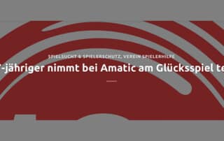amatic anzeige durch spielerhilfe verein