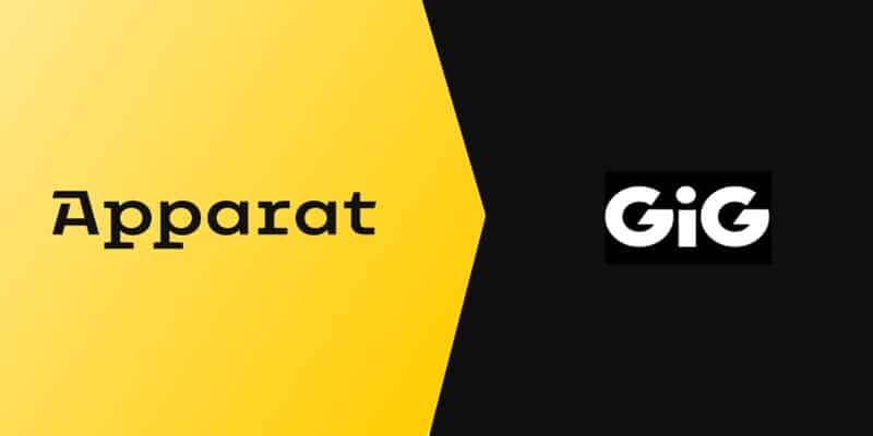 GIG geht Partnerschaft mit Apparat ein.