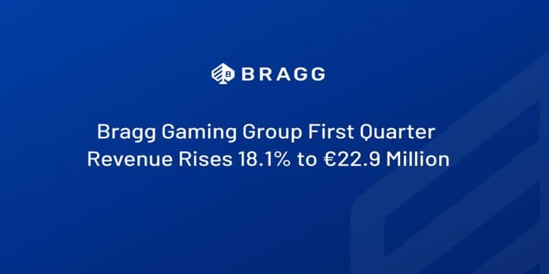 Bragg Gaming verzeichnet erfolgreiches 1. Quartal 2023.