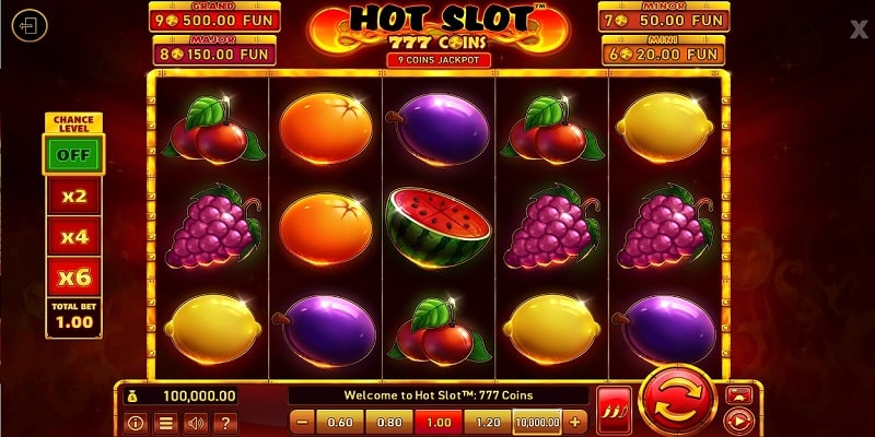 Hot Slot™ 777 Coins (Wazdan)