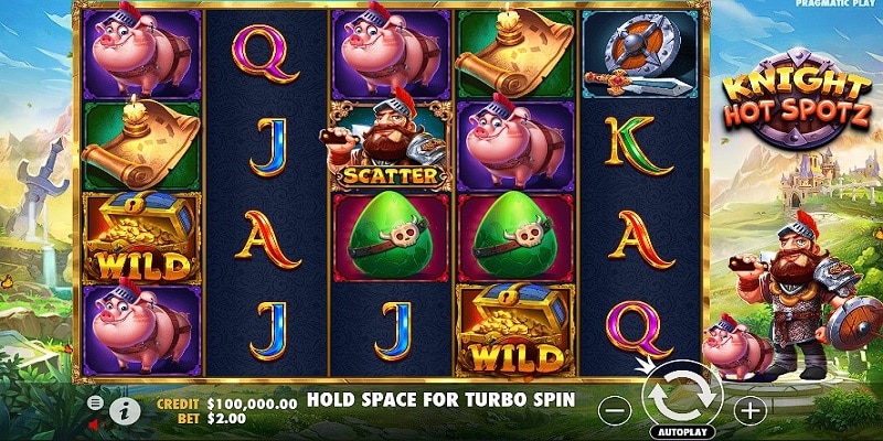 Knight Hot Spotz™ Online Slot Features