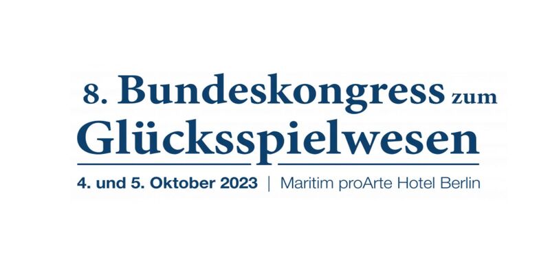 Bundeskongress zum Gl&uuml;cksspielwesen
