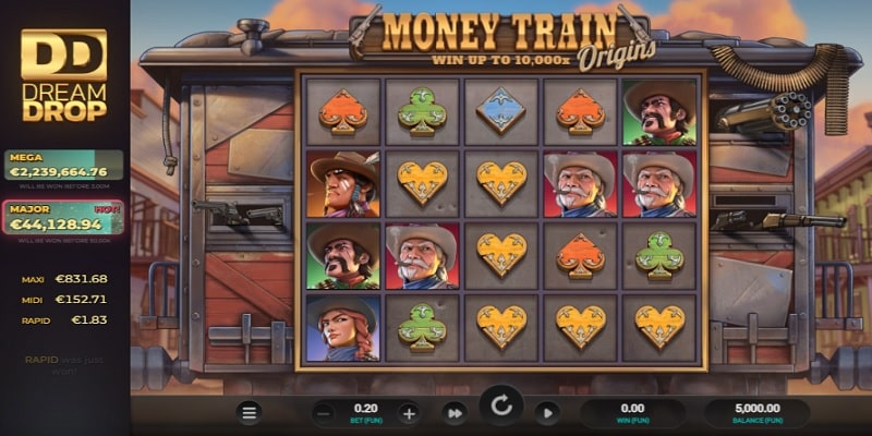 Money Train Origins Dream Drop (Relax Gaming)