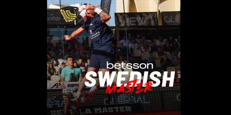 Betsson ist Sponsor des A1 Padel-Turniers in Schweden.